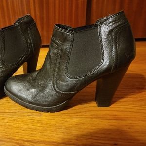 Black Ankle Boots-Size 9